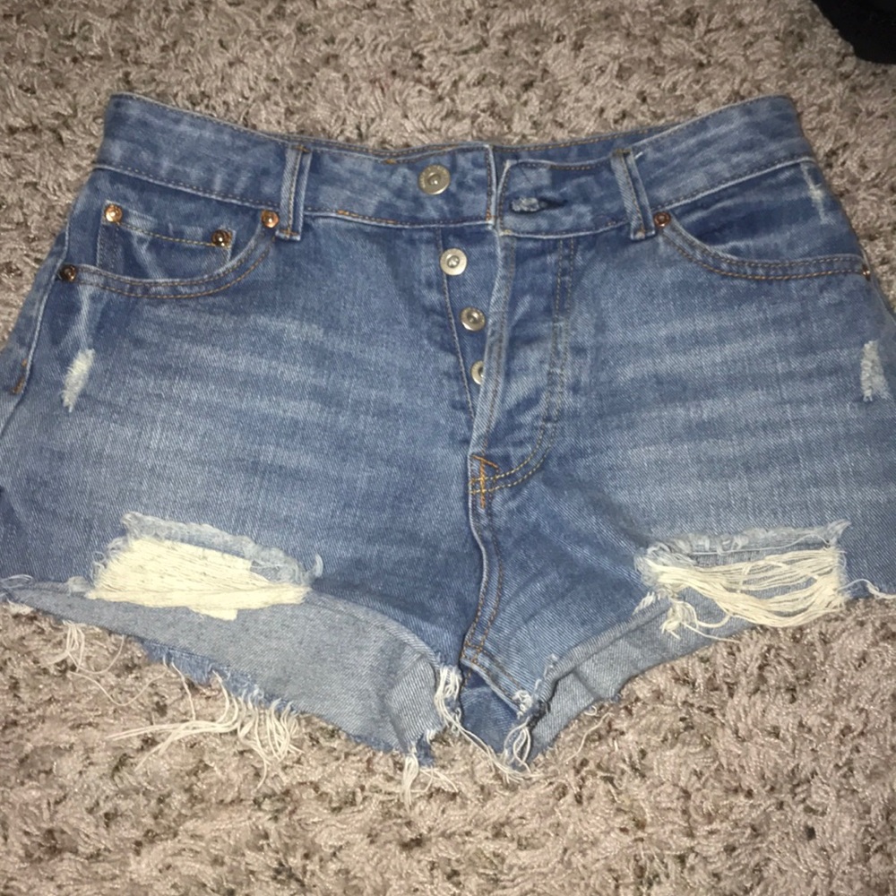 jean shorts